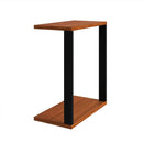 MESA NOTEBOOK DALLA COSTA INDUSTRIAL F36 0,60X0,32 CM COR: JPF FREIJO/PRETO FOSCO