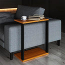 MESA NOTEBOOK DALLA COSTA INDUSTRIAL F36 0,60X0,32 CM COR: JPF FREIJO/PRETO FOSCO