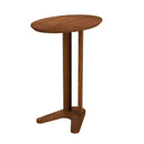 MESA LATERAL DALLA COSTA OVAL 0,60 CM TB604 JJ - FREIJO