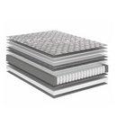 COLCHÃO ECOFLEX RELAX COMFORT CINZA - QUEEN - 026 X 1,98 X 1,58