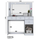 PENTEADEIRA HENN CHANEL COR: BRANCO HP REF.: D900-05