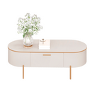 MESA DE CENTRO DJ CELENA COR OFF WHITE/OFF WHITE