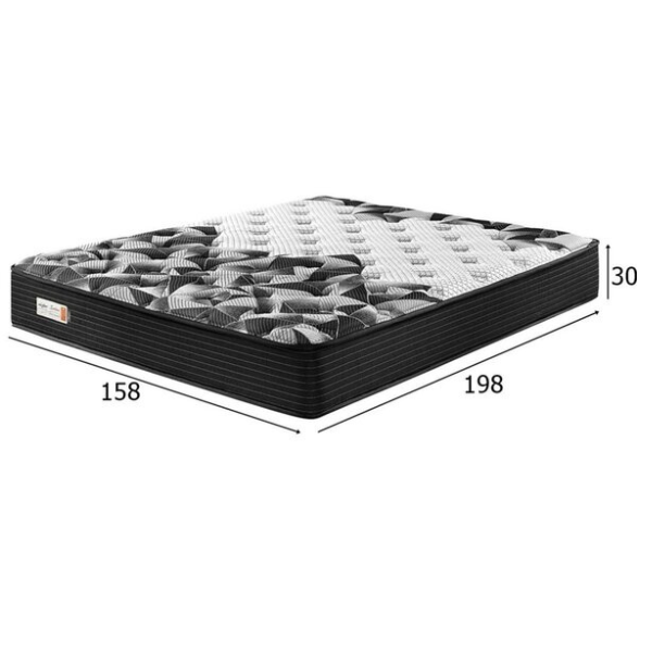 COLCHAO ECOFLEX FORZA 030X198X1,58 DE ESPUMA COM SUPORTE DE PESO 120 KG CADA LADO