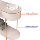 APARADOR DJ CAREN COR OFF WHITE/OFF WHITE