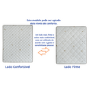 COLCHAO ECOFLEX NEW 4 ESTAÇÕES 1,38X1,88X0,32 CASAL