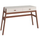 APARADOR TEBARROT PREMIUM 2 GAVETAS OFF WHITE / AMENDOA