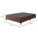 BOX DF BOX COURINO MARROM 84 1,38X1,88X0,27 REF.: 502