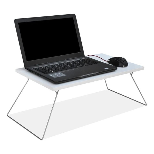 MESA SUPORTE NOTBOOK PEQUIM ROMAR MOVEIS COR : BRANCA