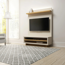 MODULO PROVINCIA RACK COM PAINEL IVAR COM 2 MOCULOS LATERAIS CINAMOMO/OFF WHITE FOSCO REF.: PA28751