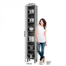 PANELEIRO HENN CONNECT 350MM 2 PORTAS DUNA/CRISTAL REF.: C72-35