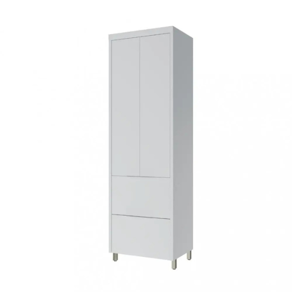 Cozinha 7 Peças 7 Portas 7 Gavetas Marquesa 100% Mdf Branco/Nature