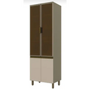 CRISTALEIRA HENN CONNECT 4 PORTAS 715 MM DUNA/CRISTAL REF.: C71-35