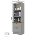 TORRE QUENTE HENN AMERICANA CINZA HP REF.: C351-169