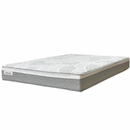 CONJUNTO BOX (COLCHAO+BASE) CRISTALFLEX JASMINE MOLAS ENSACADAS + BOX GRAFITE 1,38X1,88X0,25