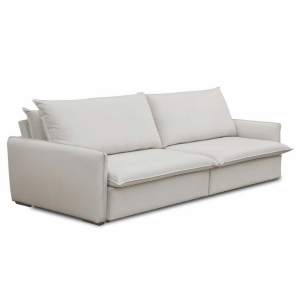 ESTOFADO D'SAINT AMORA 1,90 RETRATIL E RECLINAVEL TECIDO PET COR: 14654 PRATA-C