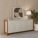 BUFFET PROVINCIA BRISTOL 1,80 OFF WHITE FOSCO NATURAL REF.: PA1029351