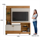 HOME LINEA BRASIL ALAGOAS COR FREIJO / OFF WHITE