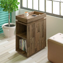 MESA APOIO ARTELY OLIVIA COR RUSTICO