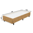 BOX DF BOX LINHO BEGE 72 0,88X1,88X0,27 REF.: 836 - SOLTEIRO