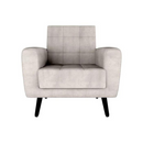 POLTRONA MATRIX LIVIA TECIDO COR: 456 LINHO BEGE