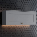 AEREO HENN 1 PORTA BASCULANTE 800 MM AMERICANA CINZA HP REF.: C354-131