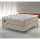 COLCHAO ECOFLEX LUSH 1,38X1,88X0,35 COM PILLOW PASTEL MOLAS ENSACADAS - CASAL