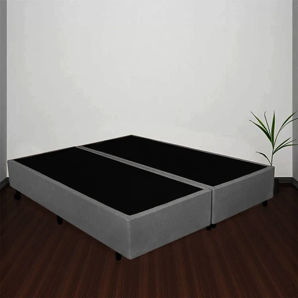 BOX DF BOX LINHO CINZA 51 0,79X1,98X0,27 REF.: 833 - QUEEN (QUEEN - CLIENTE DEVE COMPRAR 2 UNIDADES)