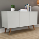 BUFFET ARTSOLI VENUS 3 PORTAS DESMONTADA CASTANHO CLARO COM OFF REF.: 3062D