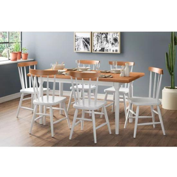 MESA PIRATINI UNIDE BRANCO NATURAL 1,60X0,80 REF.: 132BN
