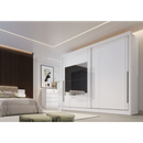 ROUPEIRO NOVO HORIZONTE MONACO 2PORTAS COM ESP INTERNO 02 COR:BRANCO REF:18023391 A 2,36XL2,41XP0,55