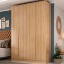 ROUPEIRO MAMBEL LOGAN 4 PORTAS ABRIR COR: OLMO / OLMO