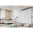 ROUPEIRO NOVO HORIZONTE NEW VERTICE 6 PORTAS 4 GAVETAS COR: BRANCO REF:18064391 A2,36XL2,10XP0,56