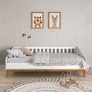 CAMA MATIC BABA NATURE LAQUEADO BCO SOFT/ECO WOOD COD:51593