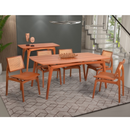 MESA SCAPIN VERSALHES 1,80X1,00 TAMPO LAMINA DE CINAMOMO COR: AMENDOA REF:25431