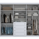 ROUPEIRO HENN AMERICANO 6 PORTAS COR: BRANCO REF.: D205-05 2,305 ALTX2,620LARGX0,54