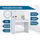 PENTEADEIRA HENN DAILA COR: BRANCO HP REF.: D908-10