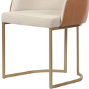 CADEIRA PROVINCIA ALBANY DOURADO/LINKED 02/CARAMEL COD=PA1033153