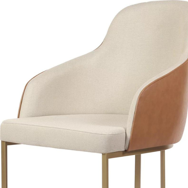 CADEIRA PROVINCIA ALBANY DOURADO/LINKED 02/CARAMEL COD=PA1033153