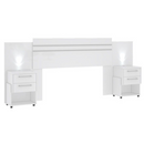 CABECEIRA MIRA RACK BAHAMAS COR BRANCA