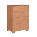 COMODA CASTRO MAIA 4 GAVETAS REF.: 5082A COR: CEDRO