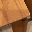 MESA PROVINCIA LAUREN 1,80X1,00 SEM VIDRO COR: NATURAL/CANELLA REF.: PA1201651