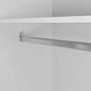 ROUPEIRO MAMBEL SEVILHA 2 PORTAS DESLIZANTES COM ESPELHO COR BRANCO 2,34ALTX1,74LARGX0,62