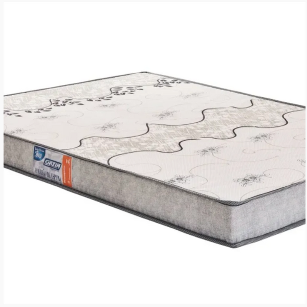 COLCHAO GAZIN ESPUMA DREAM D-20 1,38X1,88X0,12 COR 57 NATURAL CINZA - CASAL