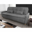 SOFA CAMA MATRIX DONNA COR E425 VELUDO CHUMBO