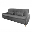 SOFA CAMA MATRIX DONNA COR E425 VELUDO CHUMBO