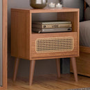 MESA CABECEIRA DALLA COSTA TELA SINTETICA C/1 GAVETA FREIJO COD=TW48 JJ