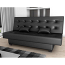 SOFÁ CAMA MATRIX LAILA COR 281 COURINO PRETO