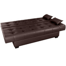 SOFA CAMA MATRIX LAILA COR 289 COURINO MARROM
