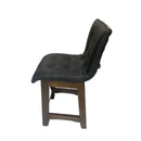 BANQUETA ESTILO MOVEIS MUNIQUE (BAIXA) CAPUCCINO TECIDO FACTOR PEROLA REF.: 74