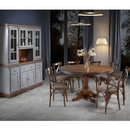 MESA LINZ MANCHESTER DIAMETRO 1,36 COR 024B IMBUIA GLAZER REF.: 2014